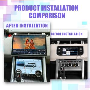 Autoradio 13,6 pouces pour Land Rover Sport L494 2013 2014 2015 2016 2017, système multimédia stéréo GPS, navigation, panneau de climatisation - Product Image 6