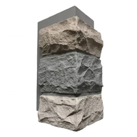 Nouveau panneau de pierre imitation brique, bloc décoratif moderne en polyuréthane PU léger pour hôtels, revêtements de colonnes, garantie 1 an