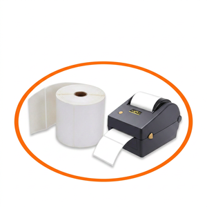 Etiquetas de Envío Impresas en Papel Adhesivo, Resistentes al Agua, Ecológicas, con Corte Troquelado, Resistentes a los Rayos UV, con Adhesivo Fuerte - Product Image 1