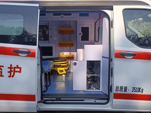 Nouvelle ambulance à pression négative à essence RHD/LHD, équipée d'un système de filtration d'air à pression négative et d'un brancard d'isolement - Product Image 4