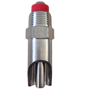 <span class=keywords><strong>DF800</strong></span> Abreuvoir à tétine pour porcelets en acier inoxydable 304, équipement d'abreuvement pour porcs, robinet d'eau, fontaine à tétine rouge pour porcelets - Product Image 1