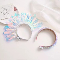 Leuchtendes Stirnband für Festivals, Lichtemittierende Kinder-Kopfbedeckung, Party-Atmosphäre Verkleidungs-Accessoire, Haar-Accessoires