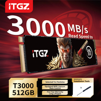Drive SSD NVMe M.2 Laptop ITGZ 128GB 512GB 1TB 2TB 4TB Pilihan Penyimpanan Kecepatan Tinggi
