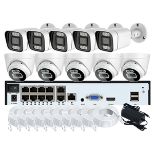 <span class=keywords><strong>Kit</strong></span> <span class=keywords><strong>de</strong></span> cámara Xmeye 10ch 5MP POE NVR Cámara IP Sistema <span class=keywords><strong>de</strong></span> cámara <span class=keywords><strong>de</strong></span> <span class=keywords><strong>seguridad</strong></span> con audio <span class=keywords><strong>para</strong></span> <span class=keywords><strong>seguridad</strong></span> en <span class=keywords><strong>el</strong></span> <span class=keywords><strong>hogar</strong></span> - Product Image 1