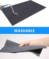 Wasserdichte Gummi-Backing Oil Absorbent Boden matte 60x72 in Filz-Motorrad matte für das Parken in der Garage