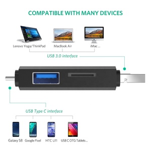3-in-1 <span class=keywords><strong>Lightning</strong></span>/<span class=keywords><strong>USB</strong></span>/Type-C Đầu đọc thẻ với <span class=keywords><strong>USB</strong></span> 3.0 5Gbps,SD/Tf2.0, cho <span class=keywords><strong>USB</strong></span> C điện thoại, <span class=keywords><strong>iPad</strong></span> macbook Pro/không khí/<span class=keywords><strong>Mini</strong></span> Mac Máy tính xách tay - Product Image 4