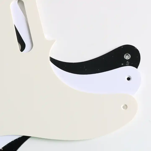 Protector de Golpeador de <span class=keywords><strong>Guitarra</strong></span> TL Vintage de 1 Capa, Negro, 5 Orificios, para <span class=keywords><strong>Guitarra</strong></span> Eléctrica Estándar TL de Fabricación Americana y <span class=keywords><strong>Mexicana</strong></span> - Product Image 3