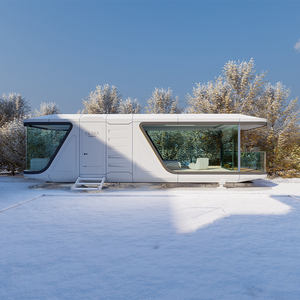 थोक 40 फीट अंतरिक्ष कैप्सूल लक्जरी छोटे मोबाइल होम होटल चीन निर्माता - Product Image 1