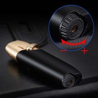 Briquet à gaz miniature en métal, flamme jet, personnalisable avec logo, pour femmes - Vente en gros