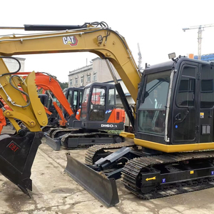 Excavatrice Caterpillar 308E d'occasion, 8 tonnes, petite pelle hydraulique sur chenilles, d'origine japonaise, en bon état, faible nombre d'heures, prix avantageux - Product Image 1