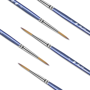 Pinceau d'artiste Paul Cézanne pour <span class=keywords><strong>aquarelle</strong></span>, acrylique et peinture à l'huile, en nylon, avec manche en bois, logo artistique - Product Image 4