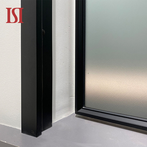 <span class=keywords><strong>Porte</strong></span> à battant en aluminium simple de marque supérieure, cadre étroit, avec vitrage, pour intérieur, style français, insonorisée, pour maisons et salles de bain - Product Image 2