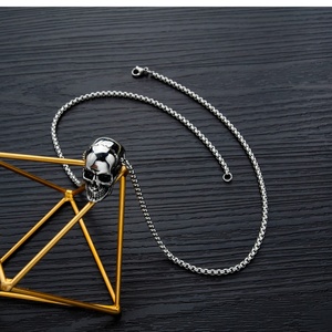 Fournisseurs de <span class=keywords><strong>bijoux</strong></span> en <span class=keywords><strong>acier</strong></span> <span class=keywords><strong>inoxydable</strong></span> 316L collier pendentif en perles de crâne plaqué or <span class=keywords><strong>bijoux</strong></span> - Product Image 6
