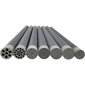 Elemento de Filtro de <span class=keywords><strong>Membrana</strong></span> Cerámica Porosa para Tratamiento de Agua, <span class=keywords><strong>Membrana</strong></span> de Carburo de Silicio de Ultrafiltración de 100 nm - Product Image 1
