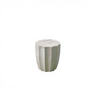 Sculptural GFRC Concrete <b>Coffee</b> <b>Table</b> Traditional Antique Design Durable & Eco-Friendly for Home Furniture & Boutique Spaces - Product Image 1