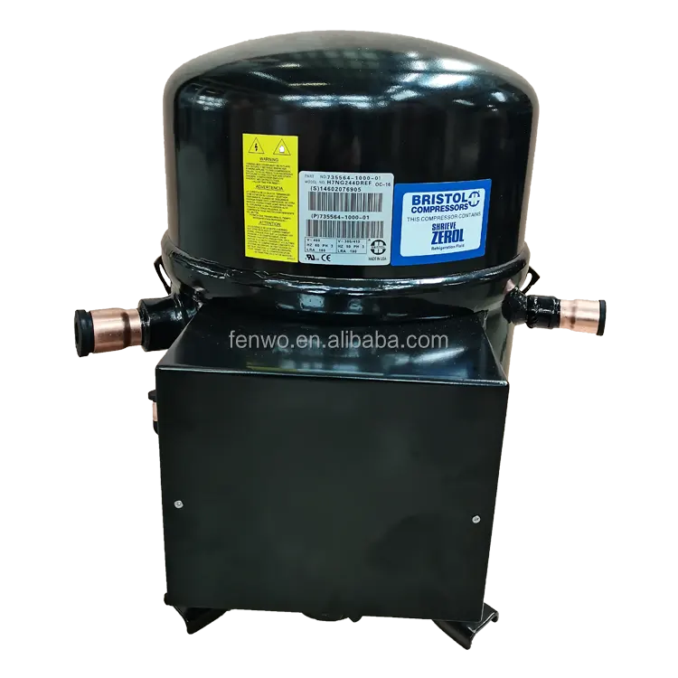 R22 bristol compressore di refrigerazione marche H25G104DBVE 3 fase alternativo compressore bristol split ac compressore prezzi