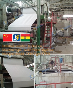Máquina de fabricación de papel higiénico <span class=keywords><strong>Jumbo</strong></span>, línea de producción de tisú moldeado de pulpa reciclada de fábrica de ideas para pequeñas empresas, completamente automática - Product Image 4