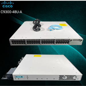 Nouvelle Marque - Commutateurs UPOE Série C9300-48U-A 48 Ports 4 Gigabit SFP Uplinks en Stock - Catalyst C9300-48U-A - Product Image 1