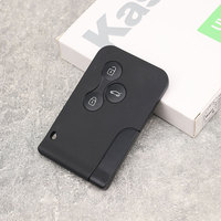 Clé de Voiture Intelligente MS 3 Boutons Mains Libres 433 MHz Puce ID46 pour Renault Mégane 3 RC, Télécommande Auto Avec Lame Vierge VA6 Non Taillée