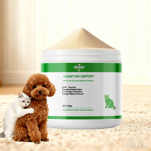 مسحوق غذائي لتعزيز الصحة العقلية والدراك للقطط والكلاب، مكمل غذائي للحيوانات الأليفة يحتوي على DHA والتورين، تصنيع حسب الطلب - Product Image 6