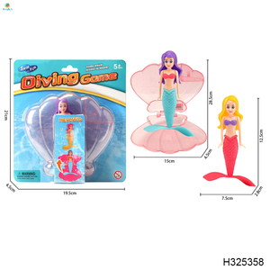 Ensemble de jouets de plongée sirène pour enfants jeux d'<span class=keywords><strong>eau</strong></span> rotatifs pour les enfants de 3 à 12 ans jouets de piscine d'été amusants jouets d'<span class=keywords><strong>eau</strong></span> jeux de plongée pour les enfants - Product Image 2