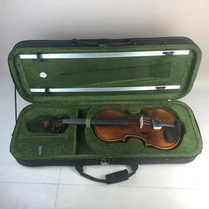 <span class=keywords><strong>Viola</strong></span> en ébène massif 11-16,5 pouces, finition laquée noyer mat, table en épicéa, archet en bois du Brésil, accessoires en érable flammé - Product Image 3