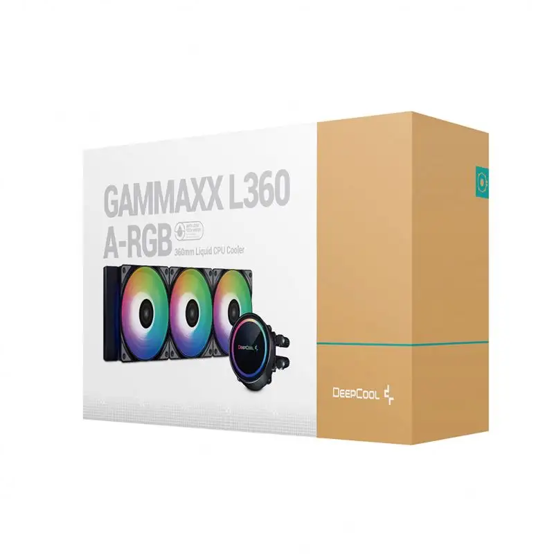 Refrigerador de água para CPU AMD e Intel ARGB COOLER DEEPCOOL Gammaxx L360 A-RGB AIO