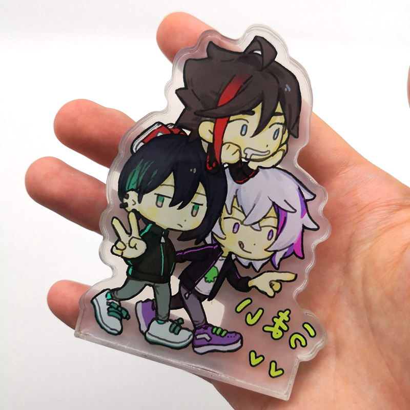 Llavero acrílico con impresión UV