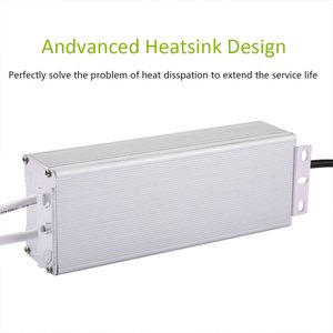 Transformateur d'éclairage LED étanche IP67, sortie AC120V vers DC24V, driver LED à tension constante - Product Image 3