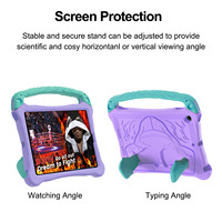 Étui de protection pour tablette avec support, thème dessin animé personnalisé, pour iPad Pro 10,5 pouces/Air3 (2017/2019) avec sangle réglable adaptée aux enfants