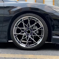 Jantes en alliage d'aluminium XINLAI sur mesure, concaves profondes, 2 pièces, 5x114.3 5x108 5x120 22 24 26 pouces, jantes forgées pour BMW Ferrari
