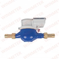 Medidor de Agua por Radar DN20 Sin Batería IP68 Certificado CE Pasivo IoT AMR Tipo Caja Cero Mantenimiento Plástico/Latón/Acero Inoxidable/Hierro Fundido para Inundaciones/Suelos