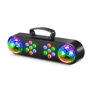 Barra de luz LED RGB 3 em 1 para DJ, sistema de iluminação de palco, conjunto de par com tripé, conjunto de par para DJ verde vermelho, ideal para DJs de grandes vendas
