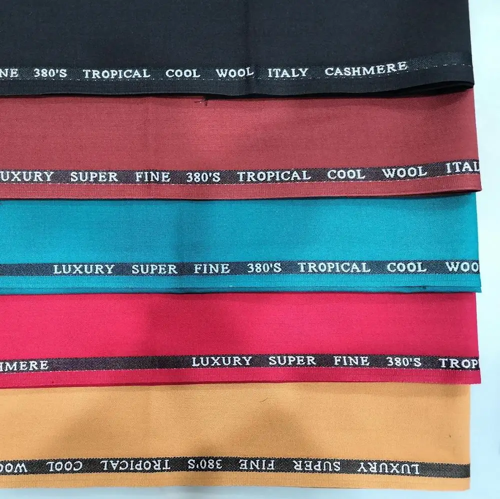 English selvage super shinning tr fabric for African Market