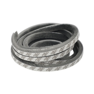 Tira de sellado de ventanas Leves, fieltro con adhesivo en la parte posterior, 7x69x59x99x159x23mm, para puertas y ventanas. - Product Image 1