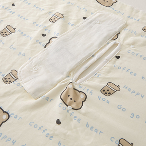Nueva Manta Multifuncional de Verano para Bebé 2026, Tipo Saco de Dormir Anti-patadas, 100% Algodón Gasa, Protección Abdominal - Product Image 5