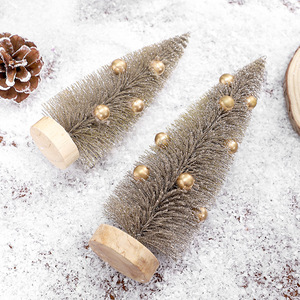 High Quality <b>Mini</b> Christmas Tree Ornament <b>Table</b> Centerpiece Indoor Home Decor for Bedroom Party Supplies Christmas Decorations - Product Image 6