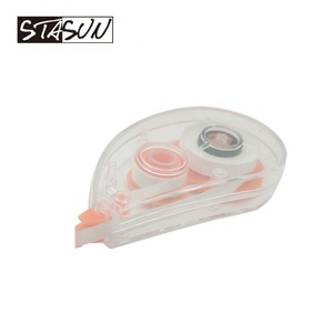 Ruban <span class=keywords><strong>Correcteur</strong></span> Compact en Forme de Goutte 5mm x 6m, Mini <span class=keywords><strong>Correcteur</strong></span> <span class=keywords><strong>d</strong></span>'Erreurs Transparent avec Mécanisme à Engrenages POM Lisse pour l'École et le Bureau - Product Image 4