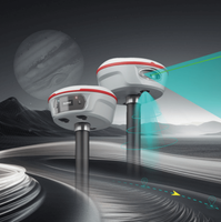 Comnav SINOGNSS Jupiter Laser RTK LU8 Laser GPS Visual Stakeout Dual Camera dengan Kontroler R60 Penerima GNSS