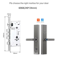 Offre Spéciale – Serrure de Porte Intelligente à Empreinte Digitale et Carte, Connectée WiFi, Biométrique, pour Hôtels, Appartements et Locations, avec Déverrouillage à Distance