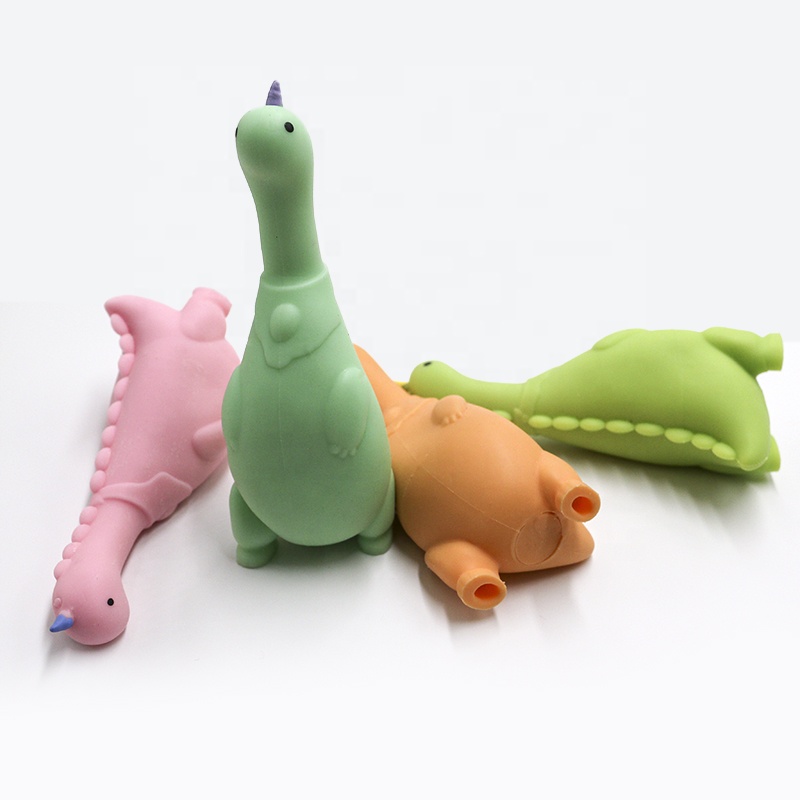 Запатентованный продукт yiwu toy factory TPR супер эластичный динозавр сенсорные игрушки снятие стресса фиджет игрушки для детей и взрослых