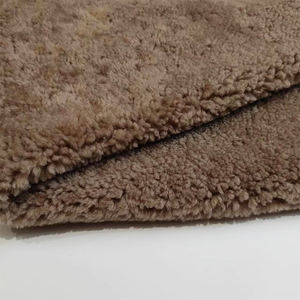 100% véritable cisaillement naturel fourrure <span class=keywords><strong>d</strong></span>'animal <span class=keywords><strong>d</strong></span>'<span class=keywords><strong>agneau</strong></span> de haute qualité laine bouclée en <span class=keywords><strong>peau</strong></span> de mouton mérinos australienne 10-12mm cuir pour chaussures pantoufles - Product Image 5