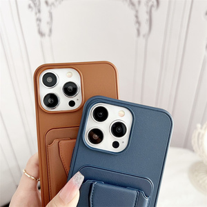 Prodotti di tendenza custodia per cellulare morbida in TPU con supporto in pelle per <span class=keywords><strong>Samsung</strong></span> <span class=keywords><strong>A21</strong></span> A22 A23 A24 A25 A31 A32 A33 A34 A35 5G - Product Image 6
