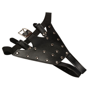 Belle reine modèle en cuir Sexy Lingerie <span class=keywords><strong>Bondage</strong></span> poitrine Lingerie corps harnais retenue - Product Image 5