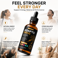 Compléments alimentaires naturels à base de plantes, racine de maca, ashwagandha, vitalité, gouttes orales, équilibre du stress quotidien, vitalité naturelle pour adultes
