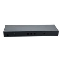 Boîtier de distribution vidéo industriel 1U, châssis en acier galvanisé, boîtier en aluminium, boîtier métallique, carte électronique, OEM personnalisé