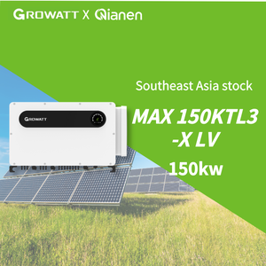 Growatt 150KTL3-X Système solaire photovoltaïque triphasé sur réseau avec fonction UPS MPPT 150K Triple Systèmes photovoltaïques IP66 99,9% - Product Image 4