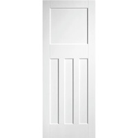 Portes intérieures moulées à grain blanc, 6 panneaux, sur mesure, texture bois, pour chambre, bureau, usage résidentiel