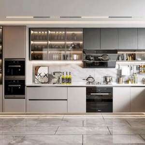 Conception de cuisine moderne complète, personnalisation complète du mobilier, salon, design d'intérieur de chambre à coucher - Product Image 3