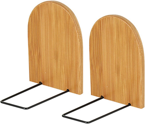Sujetalibros Personalizados Antideslizantes, Soporte de Alambre para Libros, Organizador de Escritorio para Oficina en Casa, Sujetalibros Duraderos para Sala de Estar y Niños - Product Image 1
